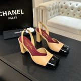 CC 1:1 25K HIGH-HEELED SQUARE-TOE SLINGBACK