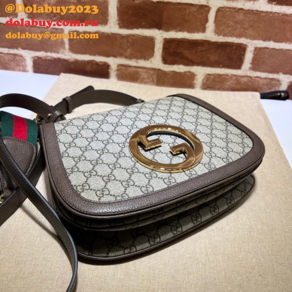 Faux Gucci Medium bag Messengers round Interlocking G 699210