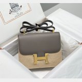 News Best Replica Hermes Mirror Single Compartment 23CM Epsom Bags