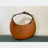 Best Fendi Fendigraphy leather shoulder hobo bag