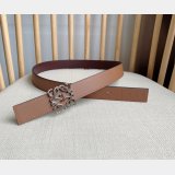 Best Loewe Reversible Anagram Belt 2.8CM