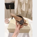 Brunello Cucinelli Wide Weaving Slides