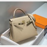Buy Designer Replica Hermes Kelly 25/28CM Togo Bags Online