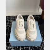 Prada Suede And Re-Nylon Sneakers