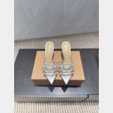 Gianvito Rossi Crystal-Embellished Suede Sandals