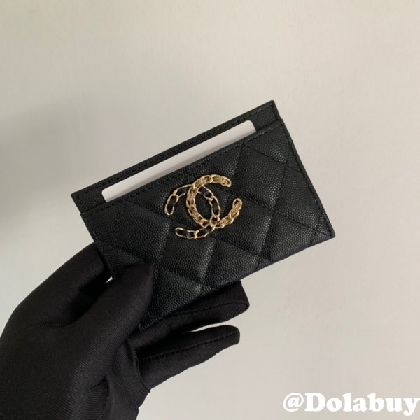 Fake AP1843 Wallets Replica Black Bags