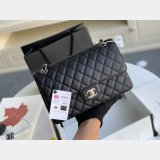 Wholesale Perfect CC Flap Caviar Leather Handbag 25cm