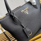 Designer Prada Replica 1BA111 Grained Inspired Shoulder Luxury Bag