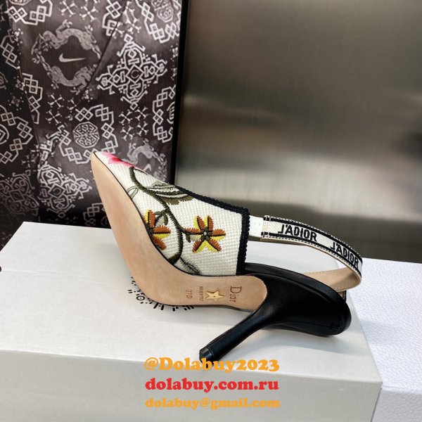 Replica Christian Dior J'ADIOR 2023 Macrame Shoes