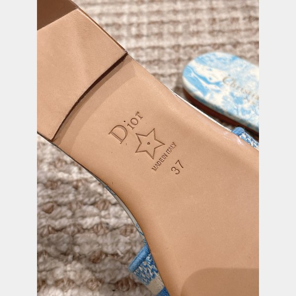 Replica Dior Flat Slipper DWAY SLIDE