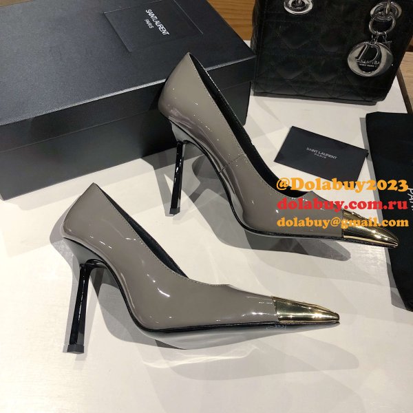 Top Quality SAINT LAURENT KNOCKOFF Pumps In Patent Leather