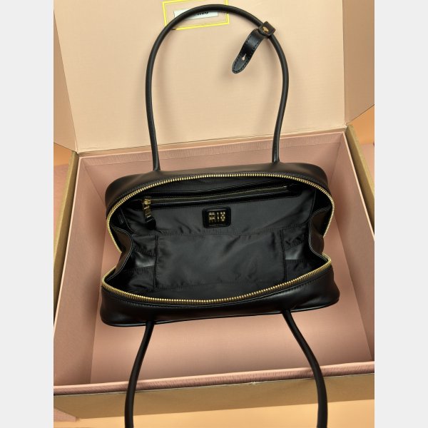 AAA+ Fashion MIU MIU 5BB173 Leather Beau Bag