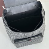 Gucci 1:1 Mirror 854750 Men GG Emblem Medium Backpack Bag