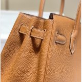 Hermes Birkin 35cm Togo leather Handbags Golden-Brown