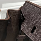Hermes Birkin 35cm Togo leather Handbags  chocalate