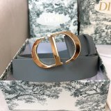 UK Top Quality Christian Dior 3.5CM Multi-color Belts