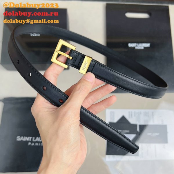 High Quality SAINT LAURENT REPLICAS BELT 20/30MM ONLINE