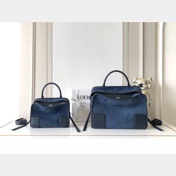 Top Loewe Amazona 180 bag in suede