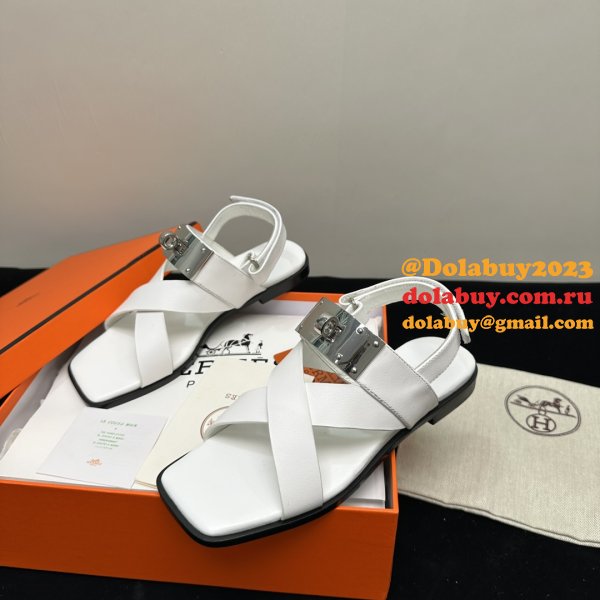 Best Luxury Hermes Ines Sandal
