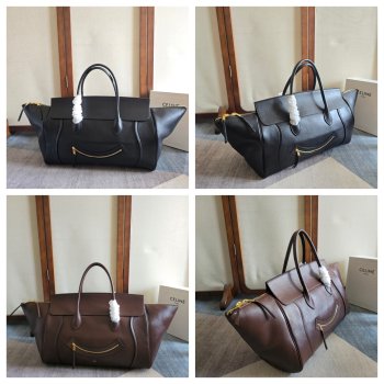 Top Celine SMILING NEW LUGGAGE Large Tote Bag
