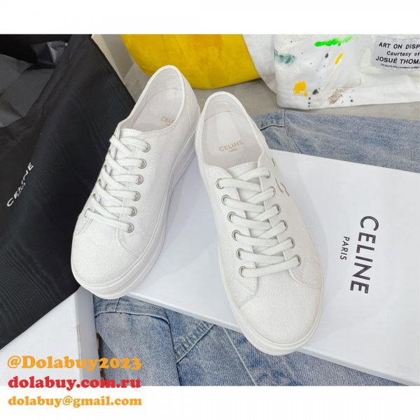 Buy 2022 Replica Celine Platform Canvas Shoes Online