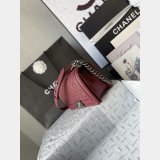 Top Replica CC Le Boy Flap Bag caviar leather 25CM