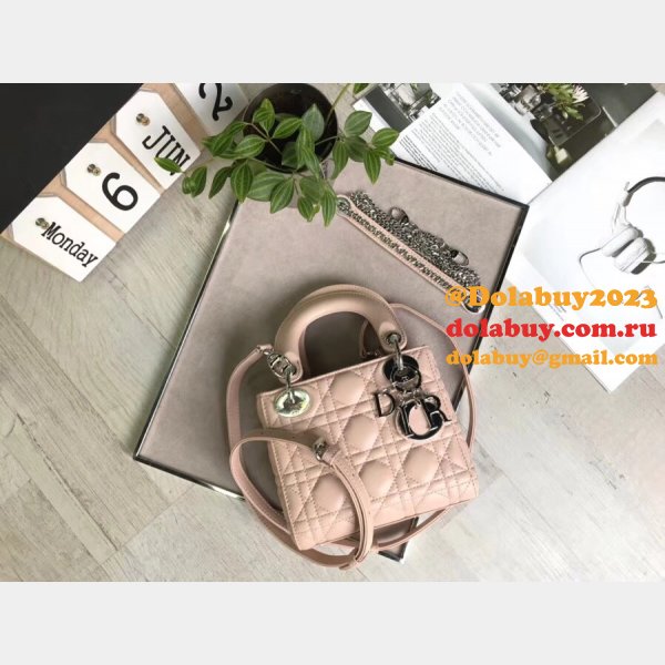 AAA+ Christian Lady Dior Handbags Online Purchase MINI 17CM