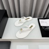 Perfect Sandals Street Replica Plain Leather Flip Flops Shoes