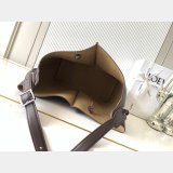 Medium Bilbao bucket in soft calfskin and suede