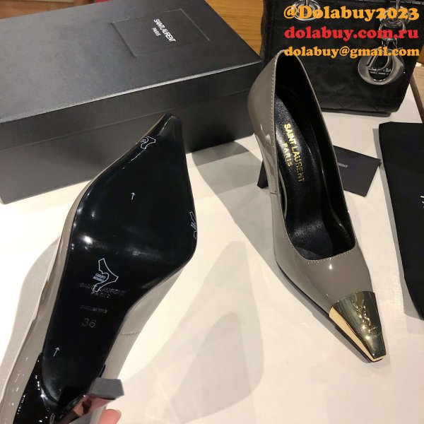 Top Quality SAINT LAURENT KNOCKOFF Pumps In Patent Leather