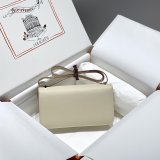 Designer Hermes handmade Stiching Constance Elan Bag 24cm