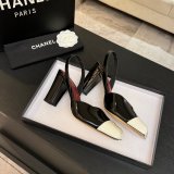 CC 1:1 25K HIGH-HEELED SQUARE-TOE SLINGBACK