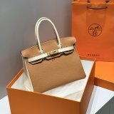 Hermes Birkin 35cm Togo leather Color blocking Handbags