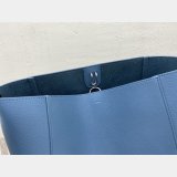 Cheap Factory Celine Sangle Seau Shoulder Blue Bag