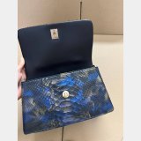 7 Star Luxury CC HANDLE SNAKE SKIN HANDBAG 25CM