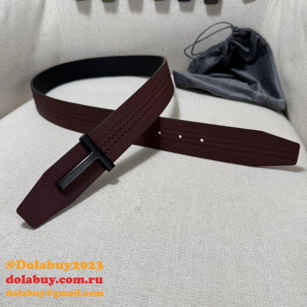 Tom Ford Reversible T Buckle Belt