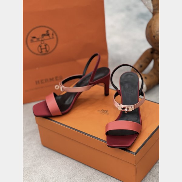 Perfect Summer Hermes Oran Sandals Slippers Heel Replica Shoes