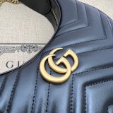 Gucci Best 699514 GG Marmont half-moon-shaped Replica bag