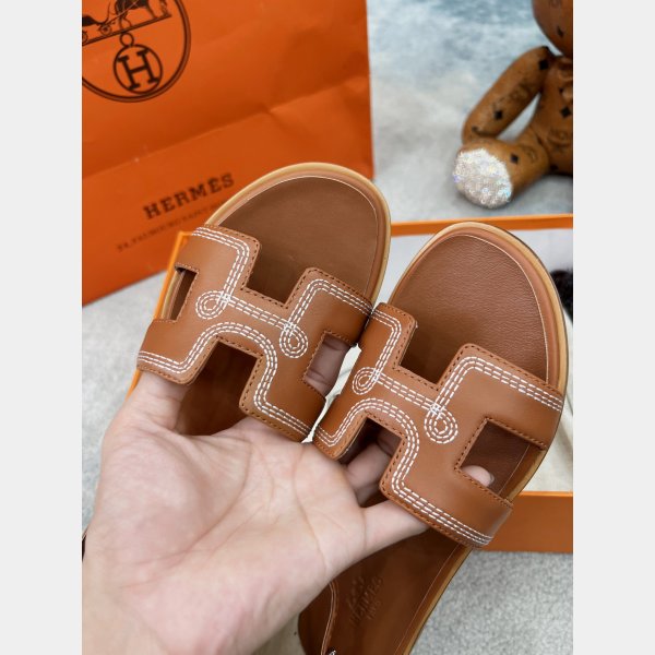 UK Both Wholesale 1:1 Mirror Sandals Retail Hermes Replica Shoes