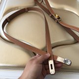 7 Star hottest selling hermes kelly thin belt 17mm