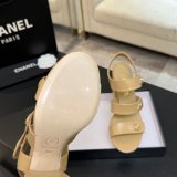 CC 26 Shiny Calfskin Sandals