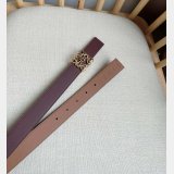 Best Loewe Reversible Anagram Belt 2.8CM