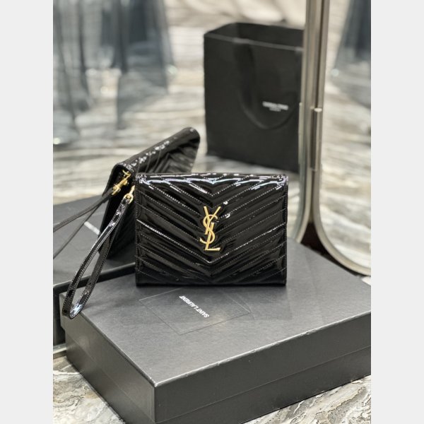 Perfect Quality YSL Replica 617662 Monogram Clutches Patent Bag