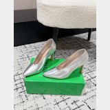 Bottega Veneta Marsell pointed-toe Leather Ballerina High heel