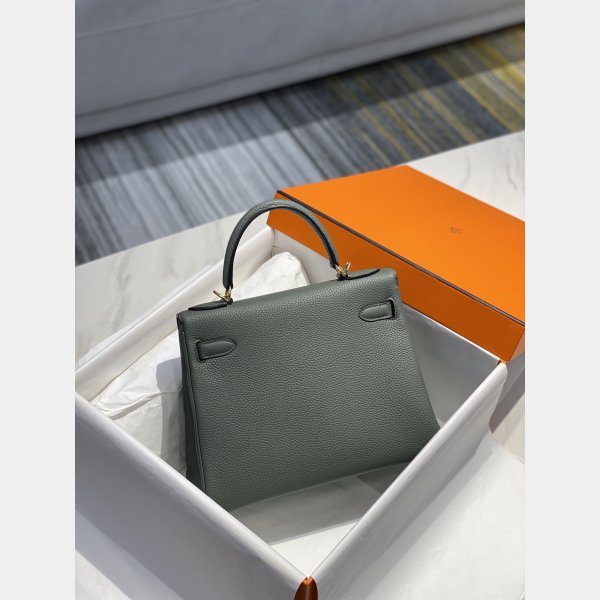 Buy Designer Replica Hermes Kelly 25/28CM Togo Bags Online
