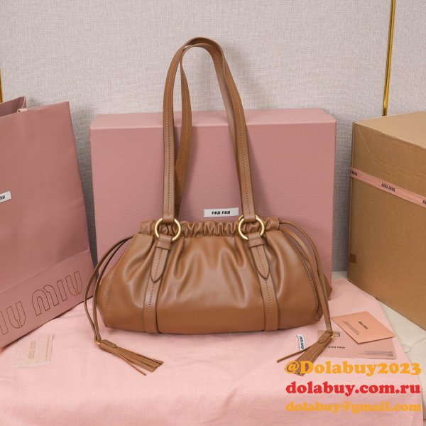 Luxury MIU MIU Underarm Dumpling Handbag 5BG306