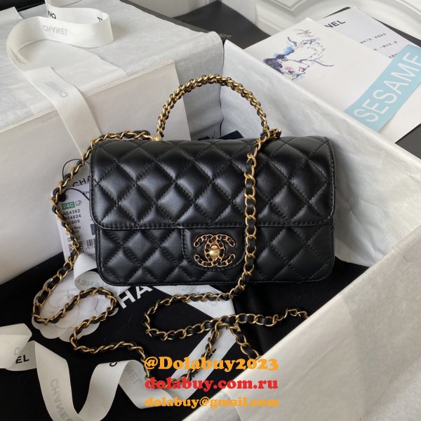 Luxury Replica Classic Flap Fashion AS4362 Black Bags