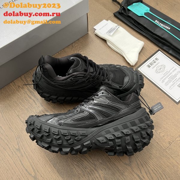 Replica Balenciaga Duplicate Defender Extended-sole Sneakers