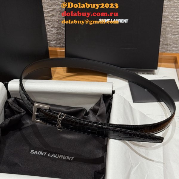 Designer SAINT LAURENT BELT 20MM/30MM