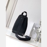loewe Flex sling in canvas and suede